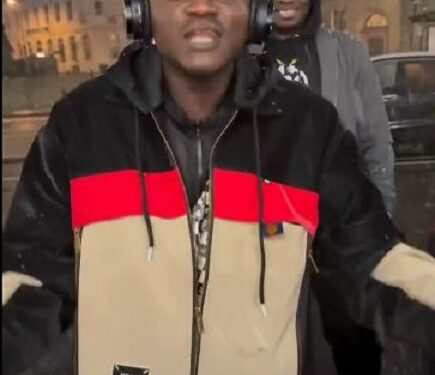 Portable Elated As He Experiences Snow For The First Time (Video)
