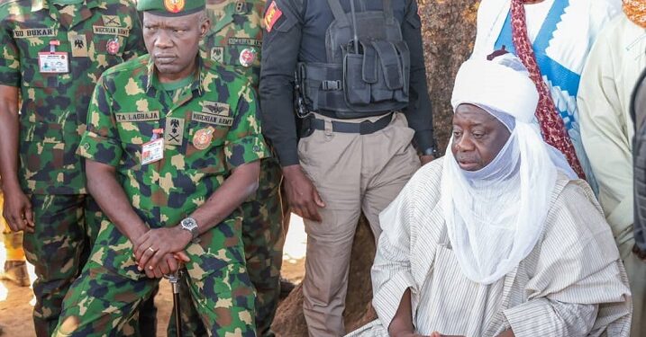 Kaduna Bombing: Army Chief Visits Community, Pledges Support For Victims (Photos)