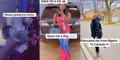 He Relocated Me From Nigeria to Canada, Bought Me a Car — Lady Shares Reasons Why She Married Older Man For Money Not Love (Video)