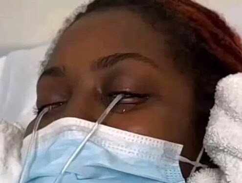 Eyelashes Gone Wrong — Lady Nearly Goes Blind After Fixing Lashes (Video)