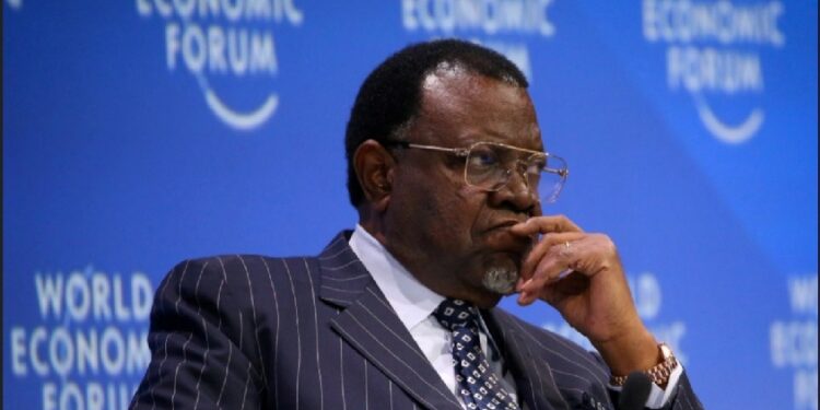 Namibia’s President To Undergo Treatment After Being Diagnosed With Cancer