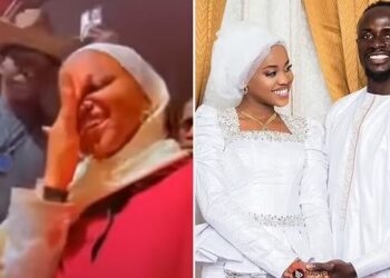 Over 100 Schoolmates Gather To Receive Sadio Mane’s 18-year-old Wife As She Returns To School After Wedding (Video)