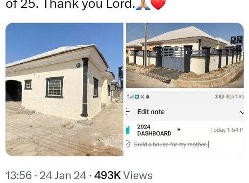 Drama As Man Claiming He Built A House For His Mum Before Age 25 Is Exposed By The Real House Owner