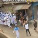 Alleged Mentally Unstable Woman Goes Head-to-head With White Garment Church Pastor During Prayers On The Street (Video)