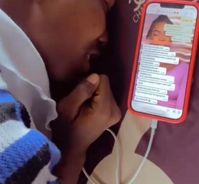 Man Breaks Down In Tears As He Gets Dumped By Girlfriend Who Cheated On Him (Video)