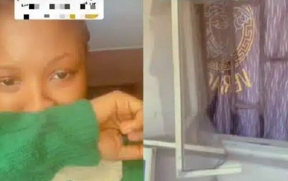 Lady In Tears As She Returns From Break To See Her Room Burgled (Video)