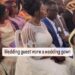 No Gree For Anybody: Drama As Guest Wears Wedding Gown To Another Couple’s Wedding Ceremony (Video)