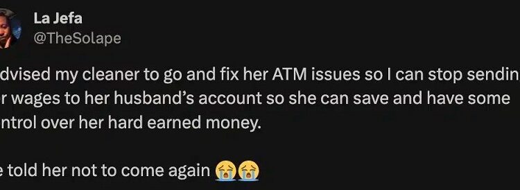 Husband Orders Wife To Quit Job Following Advice From Boss To Get Separate Account