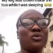 Lady Laments After Her Expensive Wig Was Stolen, Removed From Her Head In A Public Bus While Sleeping
