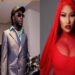 American Rapper, Nicki Minaj Shares Snippet Of Song With Burna Boy (Video)