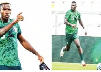‘No Olosho Until We Win’ – Osimhen Tells Boniface After Nigeria Vs South Africa Clash