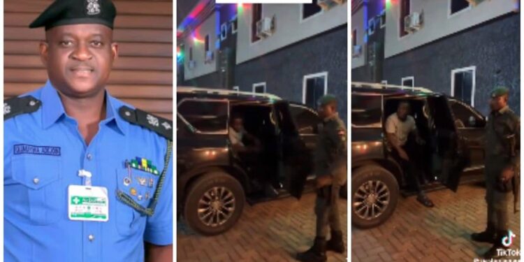 ‘You Lack Dignity, Self-esteem’ – Police PRO Blasts Officer For Opening Car Door For Nigerian ‘Pastor’