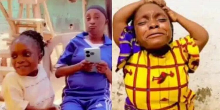Aunty Ramota Slammed For Snubbing Fellow Small-Sized Actress, Aunty Ajara (Video)