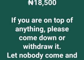 Economic Crisis: Baby Milk Is Now N18,500, If You Are On Top Of Anything, Please Come Down – Nigerian Man Advises Men (Video)