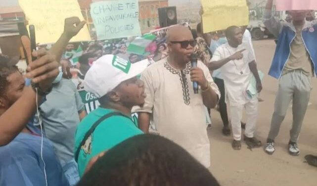 High Cost Of Living: Osun Youths Take To Streets Of Osogbo In Protest
