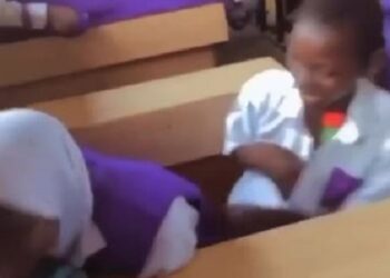 Watch The Moment Secondary School Boy Presents Valentine’s Gift To His Student Crush (Video)