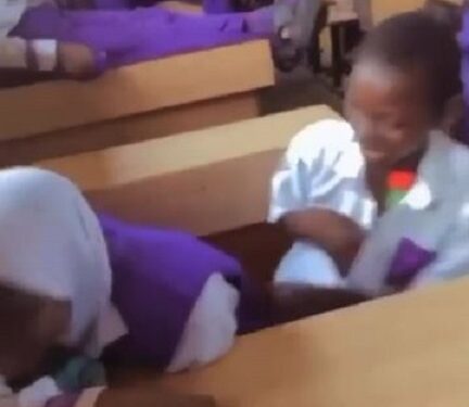 Watch The Moment Secondary School Boy Presents Valentine’s Gift To His Student Crush (Video)