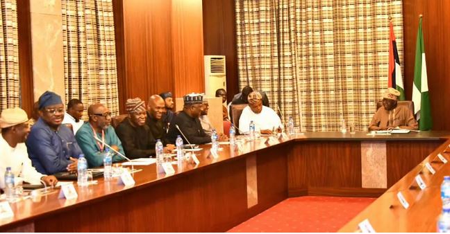 President Tinubu Holds Crucial Meeting With Dangote, Elumelu, Others