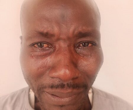 Man Arrested For R3ping 9 year-old Daughter in Adamawa, Blames Alcohol and Drugs (Photo)