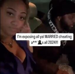 Drama As Side Chick Exposes Married Man For Cheating On His Wife (Video)