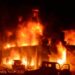 Massive Fire Outbreak At NNPC Mega Station In Adamawa (Video)
