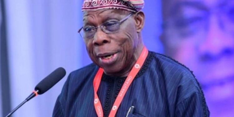 Former President, Obasanjo Shows Off Dance Moves At 87th Birthday (Video)
