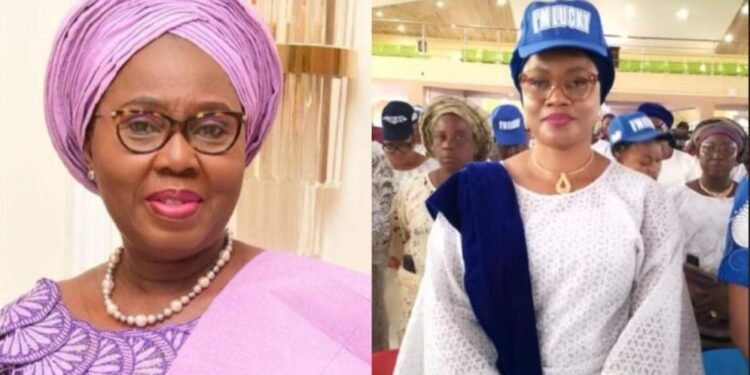 Bloody Serpent – Akeredolu’s Wife Slams Late Husband’s Niece For Supporting Aiyedatiwa