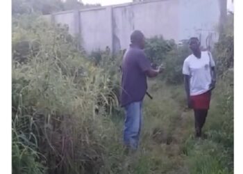 Eyewitness Calls Out A Man After Catching Him With Teenage Girl In the Bush (Video)