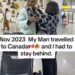 Lady Overjoyed As She Joins Her Husband In Canada (Video)