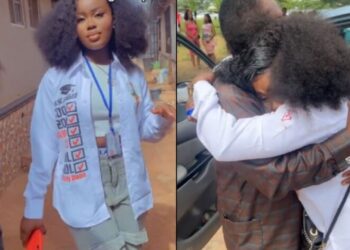 Lady Breaks Down In Tears As She Appreciates Grandpa For Sponsoring Her Education (Video)