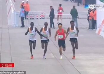 Beijing Half-Marathon Top Three Stripped of Medals After Three African Race Leaders Slow Down To Allow Chinese Runner Win