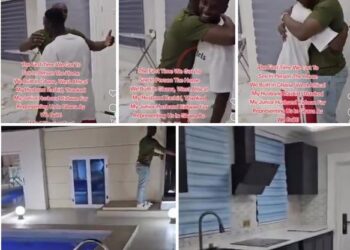 Abroad-Based Man Who Sent Money To His Brother To Build A House For Him, Returns To Find A Massive Mansion (Video)