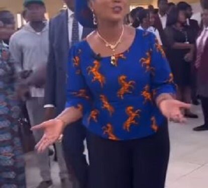 Minister Of Women Affairs Visits Lead British School Abuja After Video Of Some Students Bullying Another Student Surfaced Online (Video)