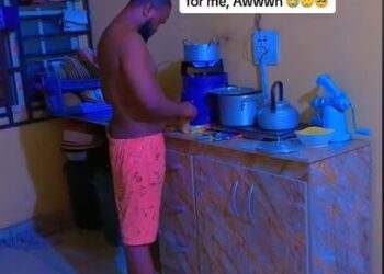 I Can Donate My Heart For This Man – Wife Writes As Husband Gets Up At 2 am To Cook For Her (Video)