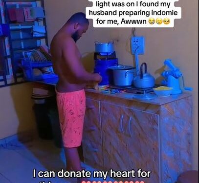 I Can Donate My Heart For This Man – Wife Writes As Husband Gets Up At 2 am To Cook For Her (Video)