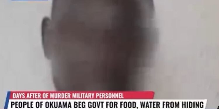 Delta Massacre: Okuama Residents Beg FG And State Government For Supplies After Fleeing To Bushes (Video)