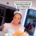 “You Are Risking Your Life” – Nigerians Tell Woman Who Gave Birth At 4am, Did Wedding At 10am Same Day (Video)