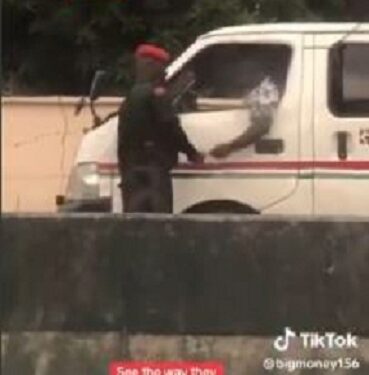 Officer Seen In Viral Footage Extorting Money From Motorists Has Been Recommended For Demotion – Imo Police Command (Video)