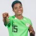 I No Fit Argue, I Don Start To Dey Learn Am – Super Falcons Star, Ajibade, Plays New National Anthem (Video)