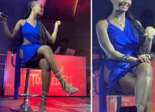 Ayra Starr Spark Reactions With Her Outfit At Her Private Album Listening Party (Video)