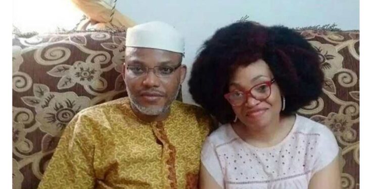 Nnamdi Kanu’s Wife Visits IPOB Leader In DSS Custody