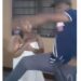 Moment Husband Returns Home, Catches Cheating Wife In Towel With Another Man (Video)