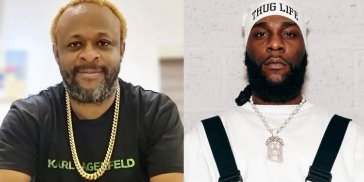 Burna Boy Gifts Veteran Singer, Tony Tetuila Over N5 Million In The Club (Video)