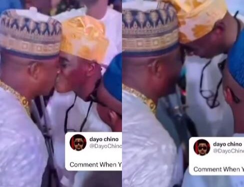 Mixed Reactions As Kwam1 Spotted Kissing A Fellow Man On Stage (Video)