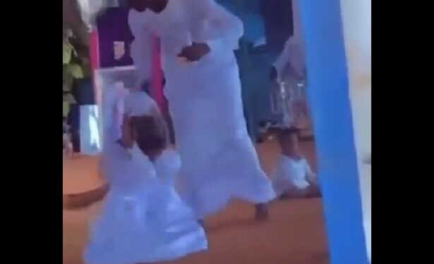 Lady Screams In Pain As She Is Flogged With Broom During Deliverance Session (Video)