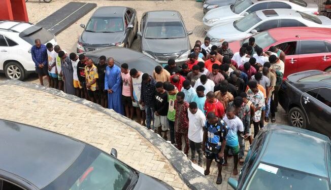 EFCC Arrests 64 Fraudsters In Osun (Photo)