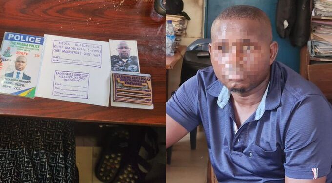 Nigerian Police Arrest Suspect For Forging Lagos Magistrates Stamps, Impersonating Officer