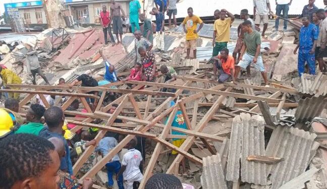 UPDATE: 11-Year-Old Confirmed Dead In Lagos Mosque Collapse, Rescue Efforts Ongoing