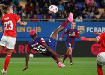 UEFA Names Asisat Oshoala’s Goal As Goal Of The Champions League Season (Video)