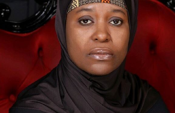 Aisha Yesufu Reacts To Calls For Her Arrest After She Sat During Recital Of New National Anthem (Video)
